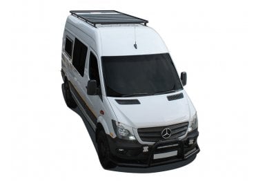 Mercedes Benz Sprinter Wheelbase w/OEM Tracks (2006-Current) Slimline II Roof Rack Kit / Tall