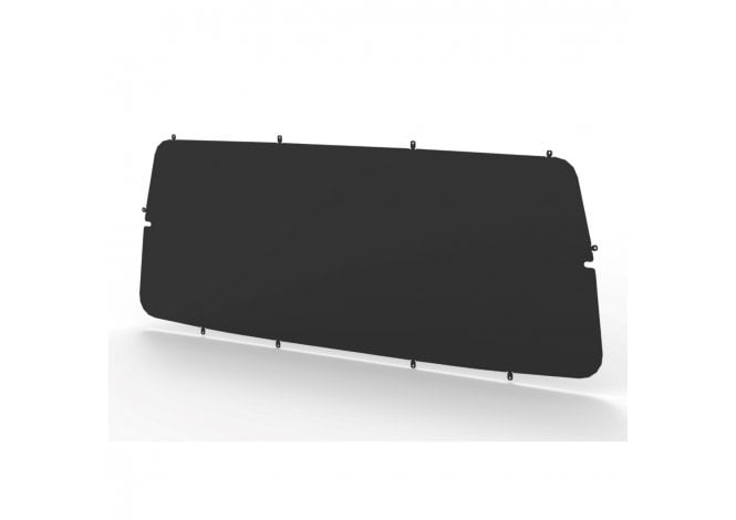Hubb Systems Van Rear Window Guard TAILGATE BLANK (NO WIPER) - BLACK - VW T6 2015 on