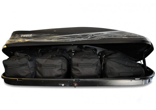 Kjust Roof Box Bag Set - 3x Bags 1x Nose Bag