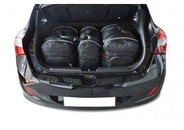 Tailor Made Aero Boot Bag Set - Hyundai i30 Hatch 2012 > 2016