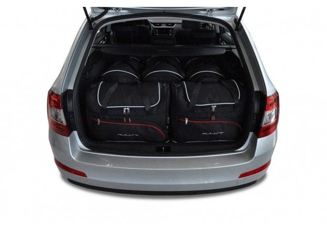 Kjust Tailor Made Sport Boot Bag Set - Skoda Octavia Estate 2013 on