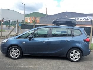 2014 Vauxhall Zafira - Thule Ocean 80 Roof Box