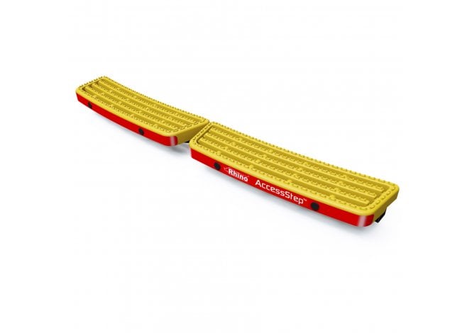 Rhino AccessStep SafeStep Van Rear Step - Twin Yellow Sensors - Mercedes Sprinter 2006  class=