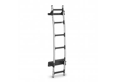 Aluminium Rear Door Ladder - VW T5 Transporter 2002 > 2014 - TWIN DOORS