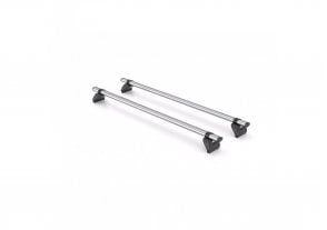 KammBar Fleet Roof Bars - 2 Steel Bars - Ford Transit Custom 2013 on - L1H1 / L2H1