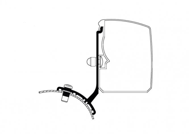 Thule Adapter 3200 NV300 Minivan Fixed