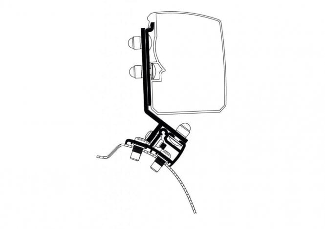 Thule Adapter 3200 PSA Minivan Fixed (RHD) ProAce