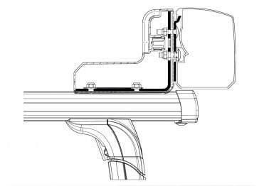 Adapter 3200 Roof Rack Set
