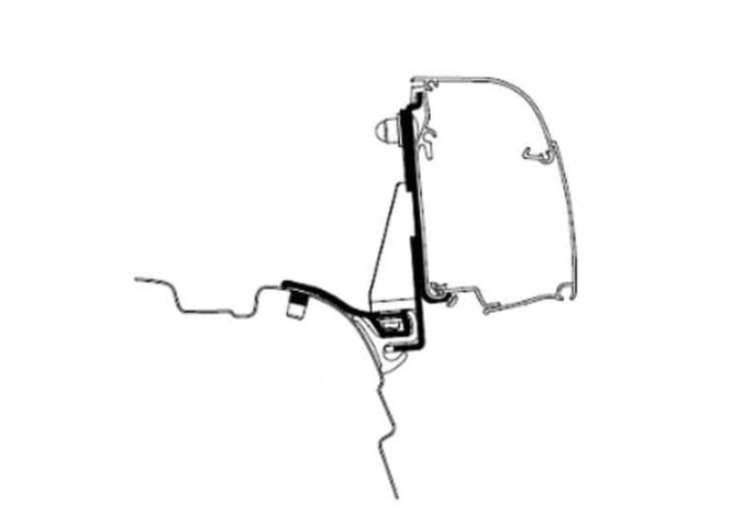 Thule Adapter 4200 VW T5/T6 Minivan Reimo Multi Rail LWB (RHD)