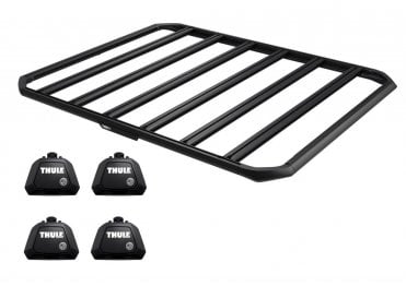 Caprock M Roof Rack - Fiat Qubo  MPV 08-17 (Raised Rail)
