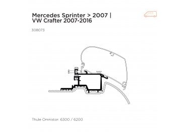 Mercedes Sprinter 2006 on Adapter H2