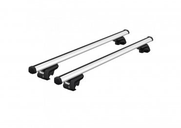 ProBar EVO Roof Bars - Nissan Navara Double Cab 4-dr 15- (Raised Rails)