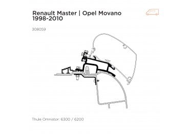 Renault Master 1998-2010 Adapter
