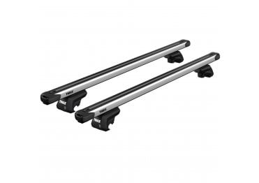 Thule Slide Bar EVO Roof Bars - Citroen Nemo  5-dr Van 08> (Raised Rails)