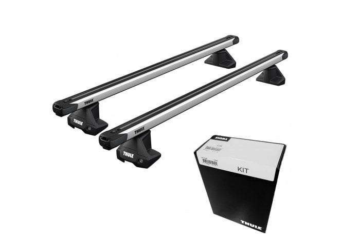Thule  Slide Bar EVO Roof Bars - Ford Focus 5-dr Hatch 11-18 (Normal Roof)