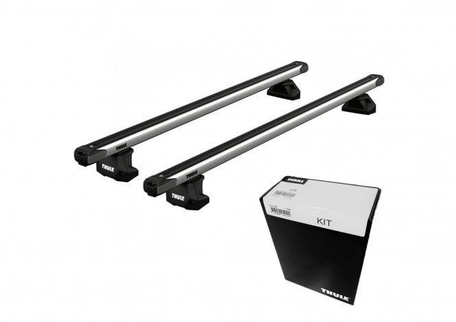 Thule Slide Bar EVO Roof Bars - Nissan NV200  5-dr MPV 09- (Fix Point)