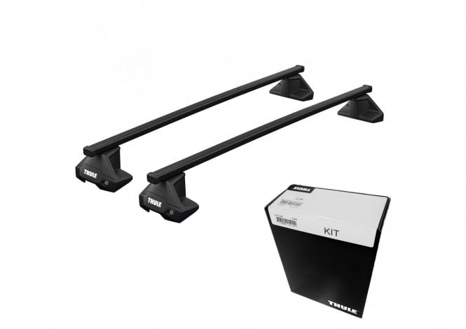 Thule SquareBar EVO Roof Bars - Audi Q8 Sportback e-tron SUV 23- (Normal Roof)