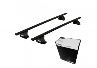 SquareBar EVO Roof Bars - Mercedes A-Class Saloon 4-dr 19- (Fix Point)