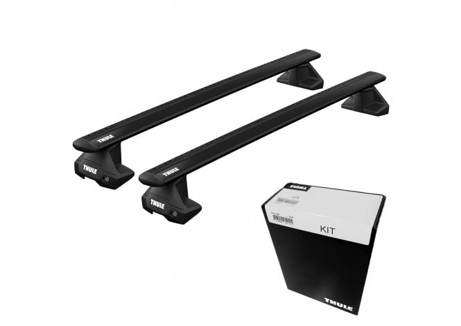 Thule  WingBar EVO Black Roof Bars - BMW X2 (F39) 5-dr 18- (Normal Roof)