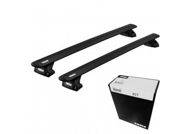 Thule WingBar EVO Black Roof Bars - Ford Mondeo Estate 15- (Flush Rail)