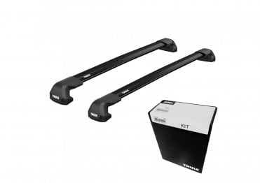 WingBar EVO Edge Black Roof Bars - Lexus RX SUV 23- (Fix Point)