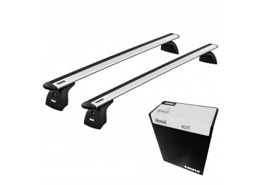 Thule WingBar EVO Silver Roof Bars - Citroen Berlingo  4-dr Van 08-18 (Fix Point)