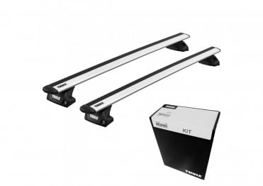 WingBar EVO Silver Roof Bars - Genesis GV60 SUV 22- (Flush Rails)