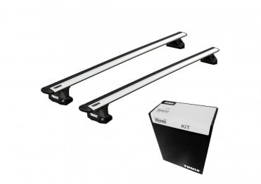 WingBar EVO Silver Roof Bars - Mercedes V-Class  MPV 15- (Fix Point)