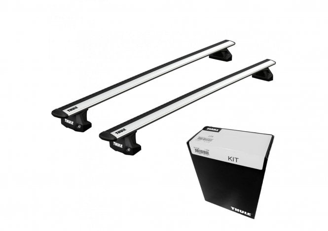 Thule WingBar EVO Silver Roof Bars - Nissan NV300/Primastar Van 02-15 (Fix Point)