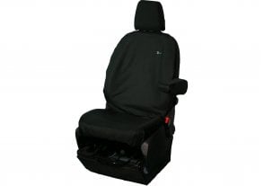 Tailored Drivers Front Seat Cover - Ford Transit Custom 2013on - Black