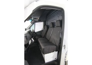 Tailored Front Seat Cover Set - Mercedes Sprinter 2019on - Black