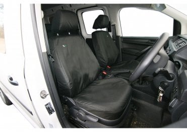 Tailored Front Single Seat Cover Set - Peugeot Partner 2019on - Black