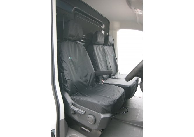 Town and Country Tailored Single Front Seat Cover - VW Crafter 2017on - Black