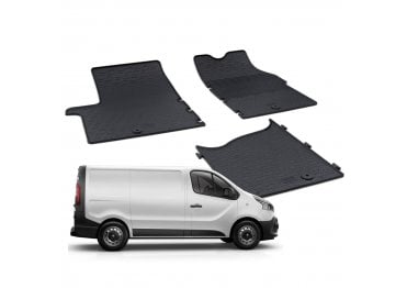 Van Tailored Rubber Mats - Renault Trafic 2014 on